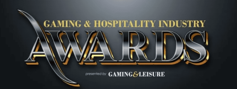 Gaming & Hospitality Industry Awards logo presented by Gaming & Leisure