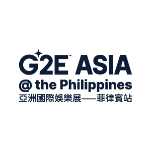 G2E Asia at the Philippines logo with English and Chinese text indicating the gaming and entertainment exhibition.
