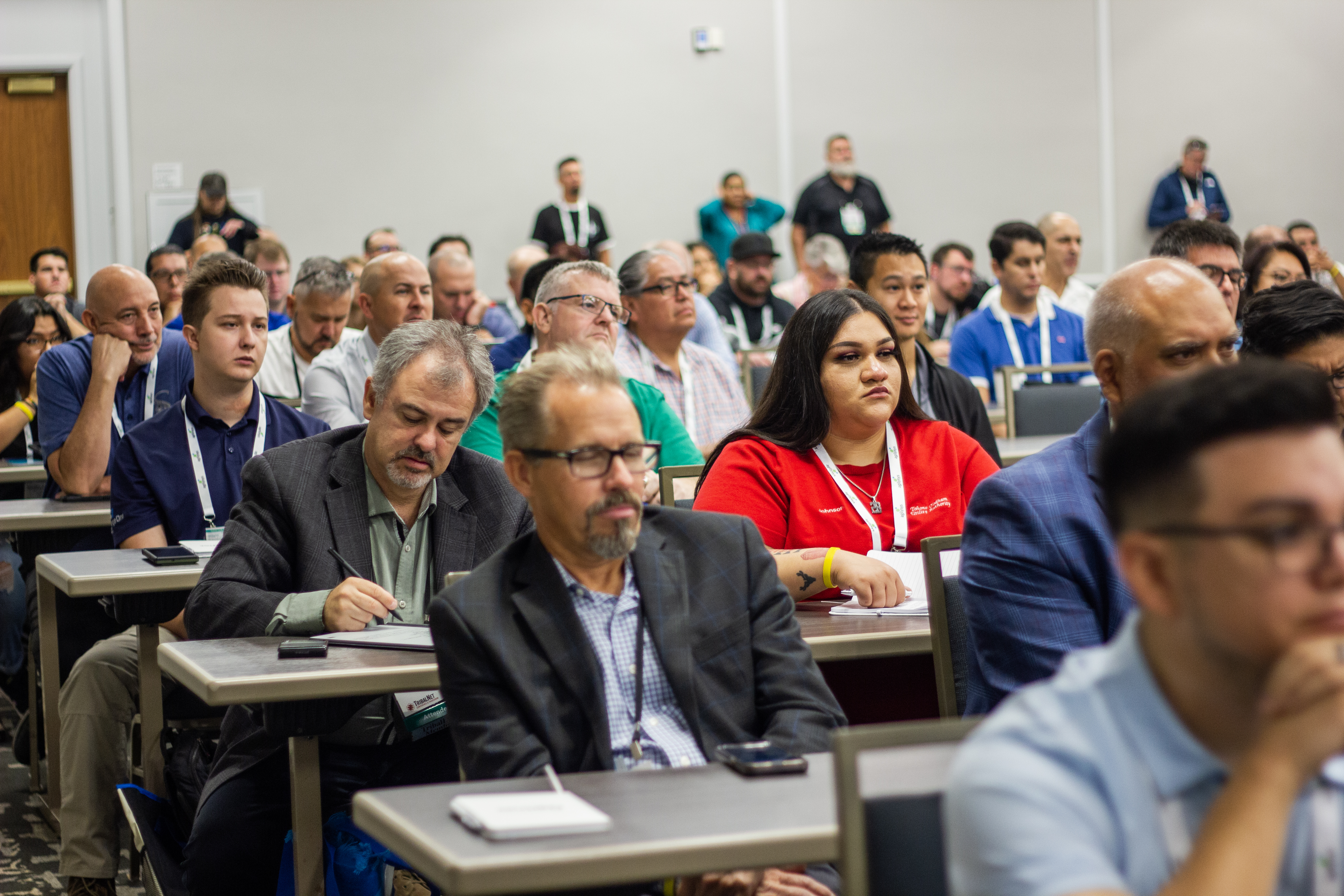 Attendees tuned in and taking notes—being part of TribalNet means staying ahead of technology trends, making valuable connections, and bringing impactful solutions back to your tribal organization.